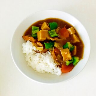 高野豆腐入りカレー